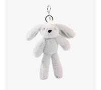 Theo The Bunny Grey Plush Keyring SOF141