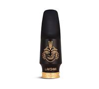 Theo Wanne LAKSHMI Alto Saxophone Mouthpiece with Hard Rubber, Large Stadium Chamber & Elongated Roll Over Baffle for Vintage Meyers & Balanced Dark & Bright Rich Sound - Size 8 (.086")