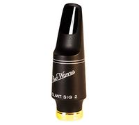 Theo Wanne SLANT SIG 2 Tenor Saxophone Mouthpiece - Roll-Over Baffle - Versatile - Great for All Styles Including Jazz - Vintage Otto Link Sound - Made of Hard Rubber
