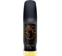 Theo Wanne Vintage Gaia 4 Alto Saxophone Mouthpiece - Roll-Over Shark Gill Baffle - Full, Rich and Fat Traditional Sound - Large Stadium Chamber - Includes Reed Replacer Cap