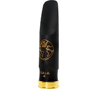 Theo Wanne Vintage Gaia 4 Tenor Saxophone Mouthpiece - Roll-Over Shark Gill Baffle - Huge, Warm and Free Sound - Large Stadium Chamber - Includes Reed Replacer Cap