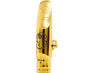 Theo Wanne Vintage Gaia 4 Tenor Saxophone Mouthpiece - Roll-Over Shark Gill Baffle - Huge, Warm and Free Sound - Large Stadium Chamber - Includes Reed Replacer Cap