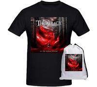 Theocracy As The World Bleeds Funny Tee Shirts for Men Size XXL Black