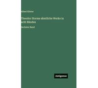 Theodor Storms sämtliche Werke in acht Bänden: Sechster Band