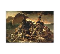 Theodore Gericault - The Raft of The Medusa Canvas Art Poster And Wall Art Picture Print Modern Family Bedroom Decor Unframe 12x18inch(30x45cm)