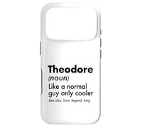 Theodore Like A Normal Guy Only Cooler Legend King First Case for iPhone 17 Pro