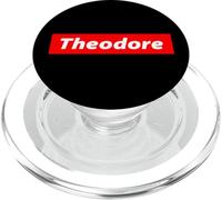 Theodore Name 90's Streetwear Y2K Outfit Theo For Theodores PopSockets PopGrip for MagSafe