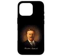 Theodore Roosevelt American President Portrait Case for iPhone 16 Pro
