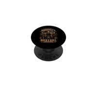 Theodore Roosevelt Drummer Funny US American President PopSockets Adhesive PopGrip