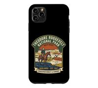 Theodore Roosevelt National Park Badlands Vintage Cowboy Art Case for iPhone 11 Pro Max