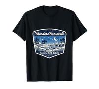 Theodore Roosevelt National Park Medora North Dakota Bison T-Shirt