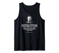 Theodore Roosevelt Patriotism Quote Tank Top