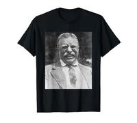 Theodore Roosevelt President Smiling Teddy Vintage USA Retro Value Graphic T-Shirt