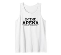 Theodore Roosevelt Quote History Leadership Motivational Tank Top