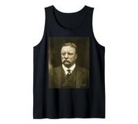 Theodore Roosevelt US 26th President Teddy Patriotic Vintage Tank Top