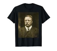 Theodore Roosevelt US 26th President Teddy Patriotic Vintage Value Graphic T-Shirt