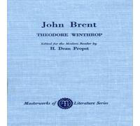 Theodore Winthrop John Brent Paperback Book Theodore Winthrop Multicolor