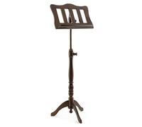 Theodore WMS7-WN Baroque Style Walnut Wooden Music Stand