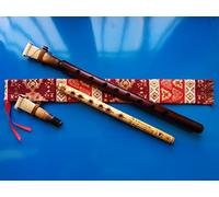 Theodoros Armenian Duduk, A Key, Apricot Wood, Intermediate, with Case, 2 Reeds & Instruction