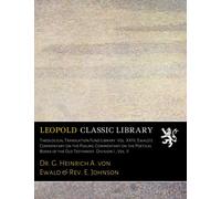 Theological Translation Fund Library. Vol. XXIV; Ewald's Commentary on the Psalms; Commentary on the Poetical Books of the Old Testament. Division I., Vol. II