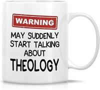 Theologist Mug - 11 Oz Novelty Ceramic Drinking Cup | Gift for Theology Enthusiasts/Religious Scholars/Ministers | Birthday/Holiday/Appreciation Gift (Men/Women)