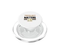 Theology Matters Bible Religious Christian Church Faith Pray PopSockets PopGrip for MagSafe
