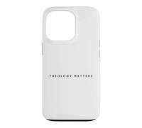 Theology Matters Christian Apologetics Jesus Bible Case for iPhone 13 Pro