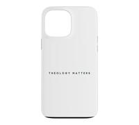 Theology Matters Christian Apologetics Jesus Bible Case for iPhone 13 Pro Max
