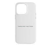 Theology Matters Christian Apologetics Jesus Bible Case for iPhone 14 Pro Max