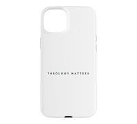 Theology Matters Christian Apologetics Jesus Bible Case for iPhone 15 Plus