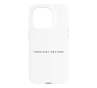 Theology Matters Christian Apologetics Jesus Bible Case for iPhone 15 Pro