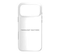 Theology Matters Christian Apologetics Jesus Bible Case for iPhone 17 Pro Max