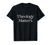 Theology Matters Christian Apologetics Jesus Bible Value Graphic T-Shirt