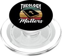 theology matters Design for a religious man PopSockets PopGrip for MagSafe
