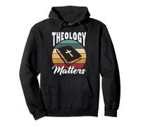 theology matters Design for a religious man Pullover Hoodie