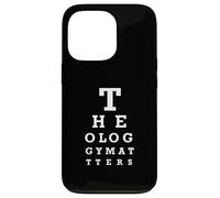 THEOLOGY MATTERS - Eye Chart - Christian Bible Study Case for iPhone 13 Pro
