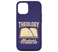 Theology Matters Funny Quote Reformed Christian Believers Case for iPhone 12/12 Pro