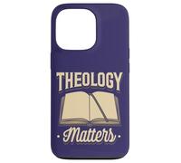 Theology Matters Funny Quote Reformed Christian Believers Case for iPhone 13 Pro