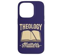 Theology Matters Funny Quote Reformed Christian Believers Case for iPhone 14 Pro