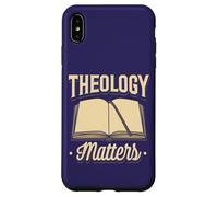 Theology Matters Funny Quote Reformed Christian Believers Case for iPhone XS Max