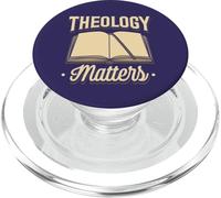 Theology Matters Funny Quote Reformed Christian Believers PopSockets PopGrip for MagSafe