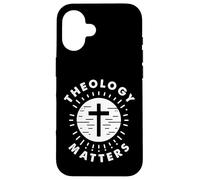 Theology Matters Jesus Cross Modern Philosopher Case for iPhone 16