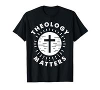 Theology Matters Jesus Cross Modern Philosopher T-Shirt