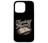Theology Matters Open Book Design Case for iPhone 15 Pro Max