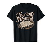 Theology Matters Open Book Design T-Shirt