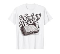 Theology Matters Open Book Design T-Shirt