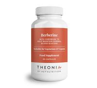 Theonia by Hey Nutrition Berberine Supplement with Organic Ceylon Cinnamon - Supports Metabolic Balance & Circulatory Wellness - Non-GMO, Vegan - 60 Capsules