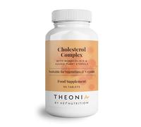 Theonia Cholesterol Complex Supplement - with Plant Sterols & Pine Bark Extract - Advanced Cholesterol Support - 90 Tablets/30 Servings - Non-GMO, Vegan