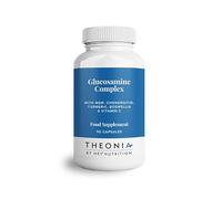 Theonia Glucosamine Complex with MSM, Turmeric, Vitamin C & Boswellia Extract - Joint Support Supplement - Cartilage & Joint Flexibility - 1100mg Glucosamine, 400mg Chondroitin - 90 Capsules