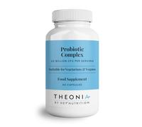 Theonia Probiotic Complex Supplement - 20 Billion CFU - Suitable for Vegetarians & Vegans - Supports Gut & Skin Health, Improves Immune Response - UK Manufactured - 60 Vegan Capsules
